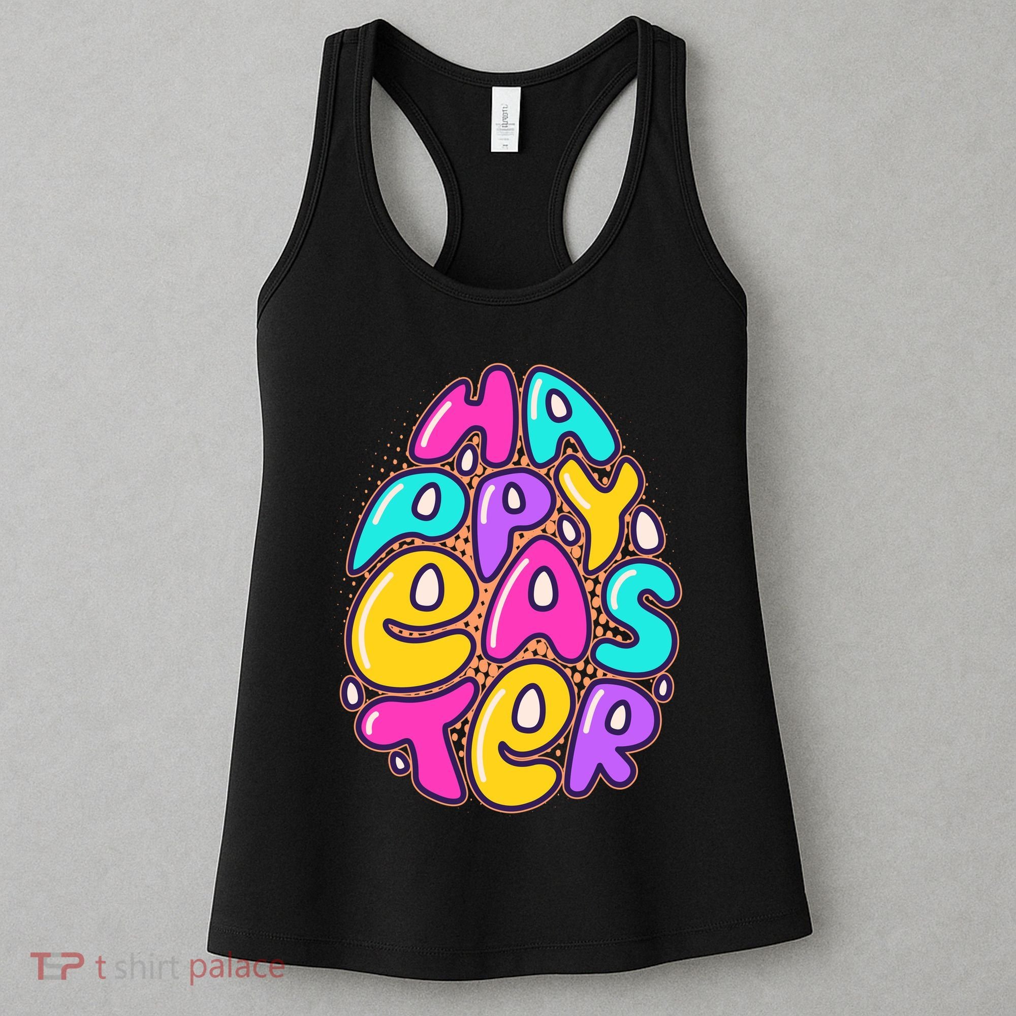 Funny Happy Easter Egg Women's Tank Top