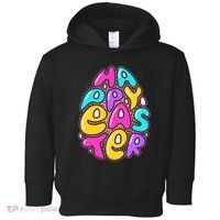 Funny Happy Easter Egg Toddler Hoodie thumb 0