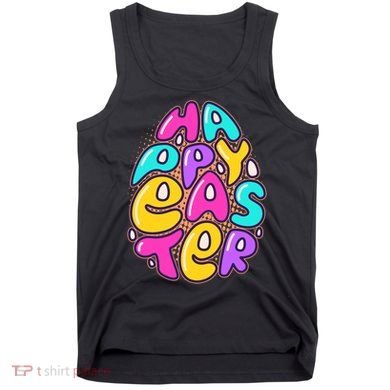 Funny Happy Easter Egg Tank Top