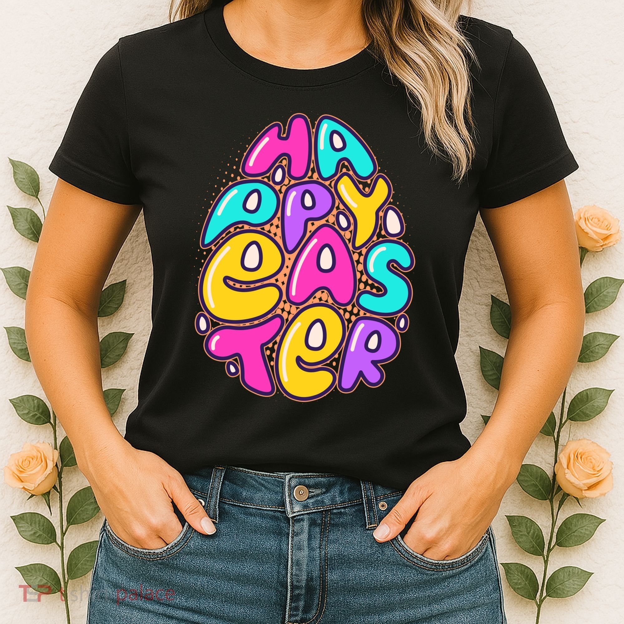 Funny Happy Easter Egg Women's T-Shirt