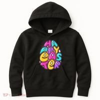 Funny Happy Easter Egg Kids Hoodie thumb 0
