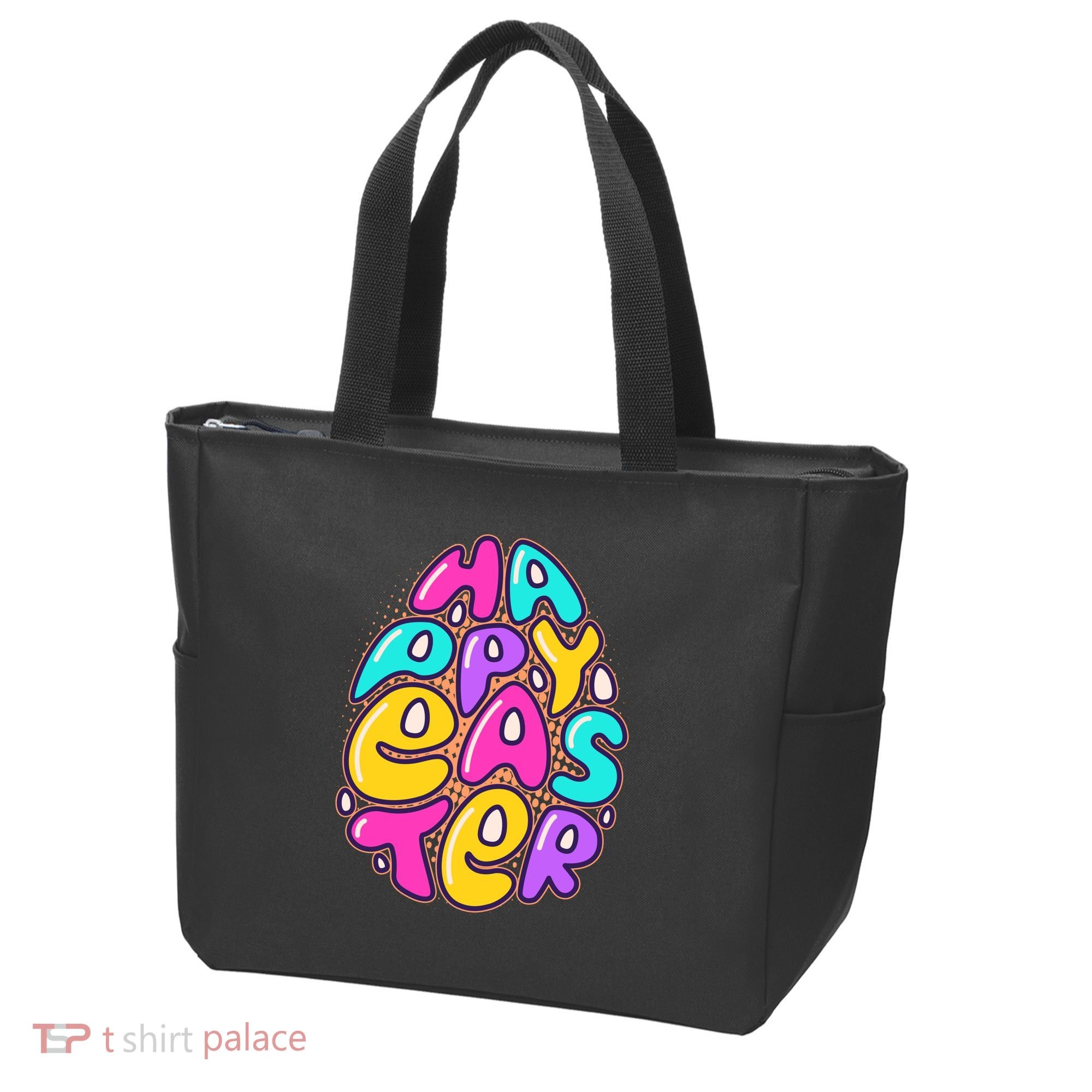 Funny Happy Easter Egg Tote Bag