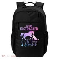 Funny Horse  Easily Distracted Backpack thumb 0