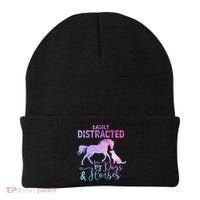 Funny Horse  Easily Distracted Beanie thumb 0