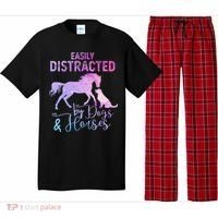 Funny Horse  Easily Distracted Pajama Set thumb 0