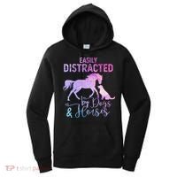 Funny Horse  Easily Distracted Women's Hoodie thumb 0