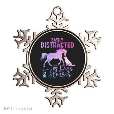 Funny Horse  Easily Distracted Ornament