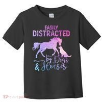 Funny Horse  Easily Distracted Toddler T-Shirt thumb 0
