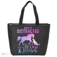 Funny Horse  Easily Distracted Tote Bag thumb 0