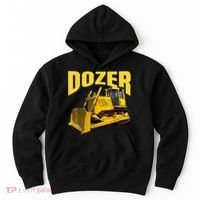 Fun Heavy Equipment Bulldozer For 'S And Adults Hoodie thumb 0