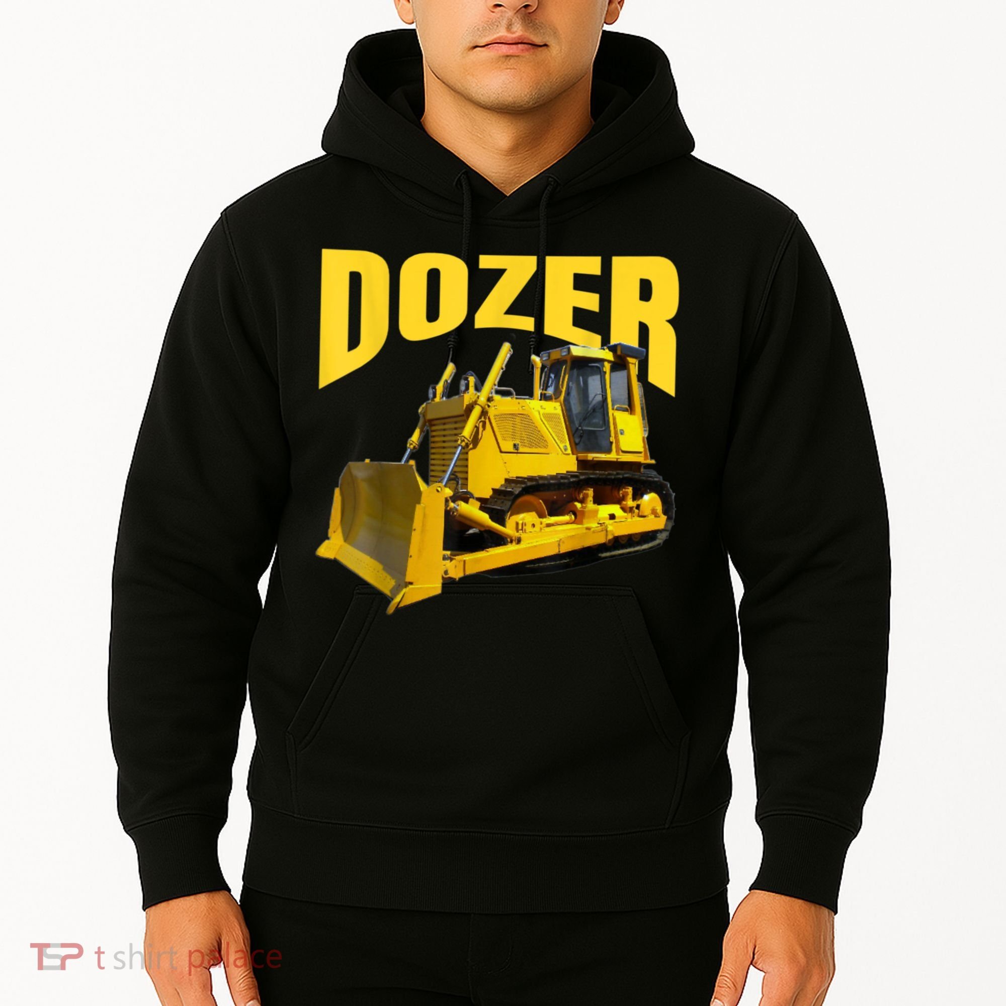 Fun Heavy Equipment Bulldozer For 'S And Adults Hoodie