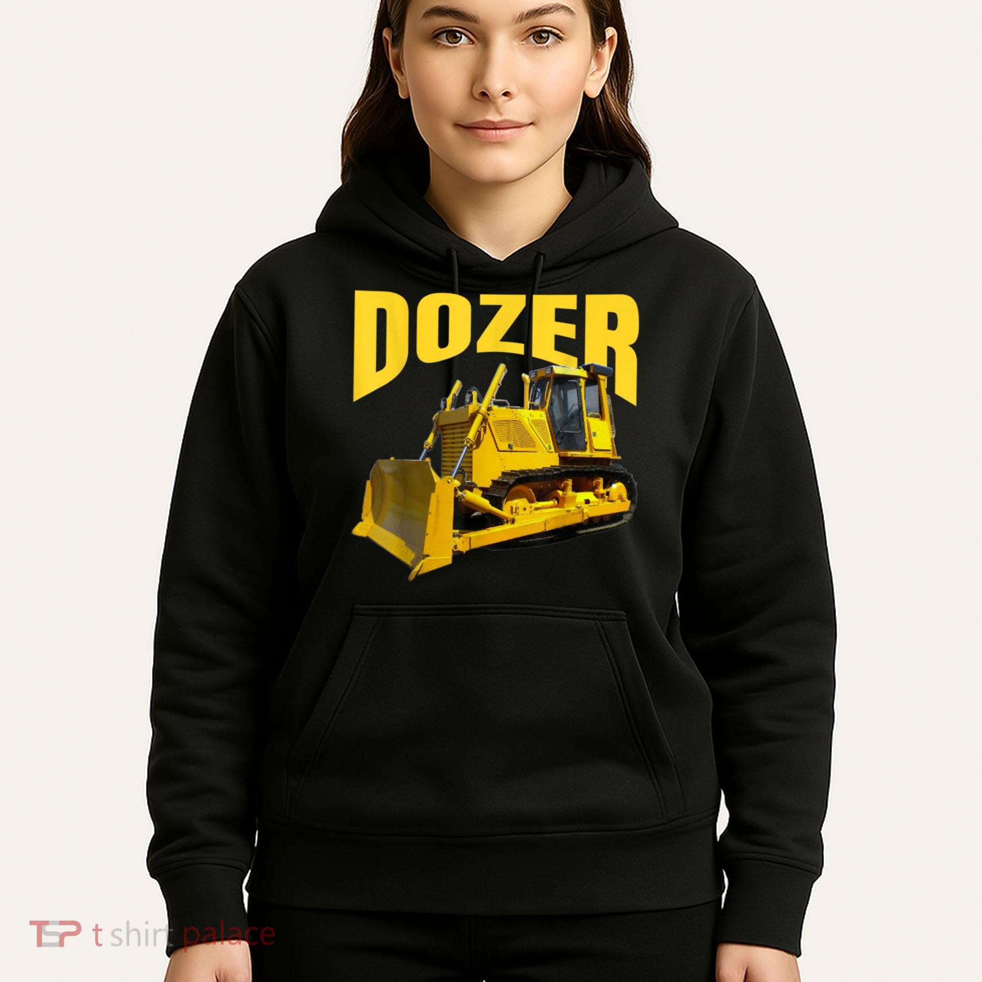 Fun Heavy Equipment Bulldozer For 'S And Adults Hoodie