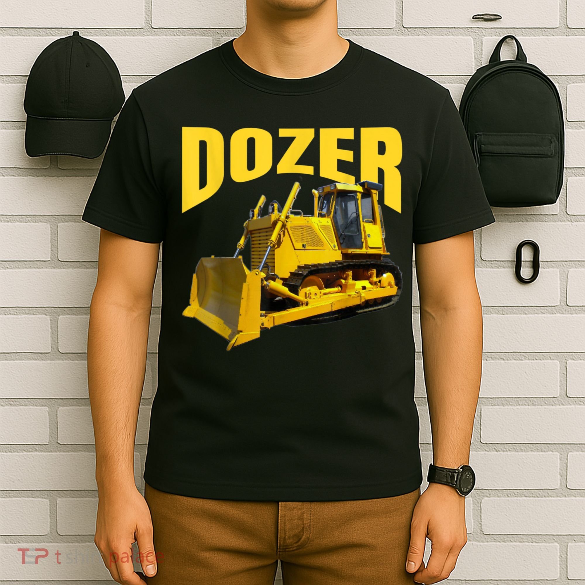 Fun Heavy Equipment Bulldozer For 'S And Adults T-Shirt