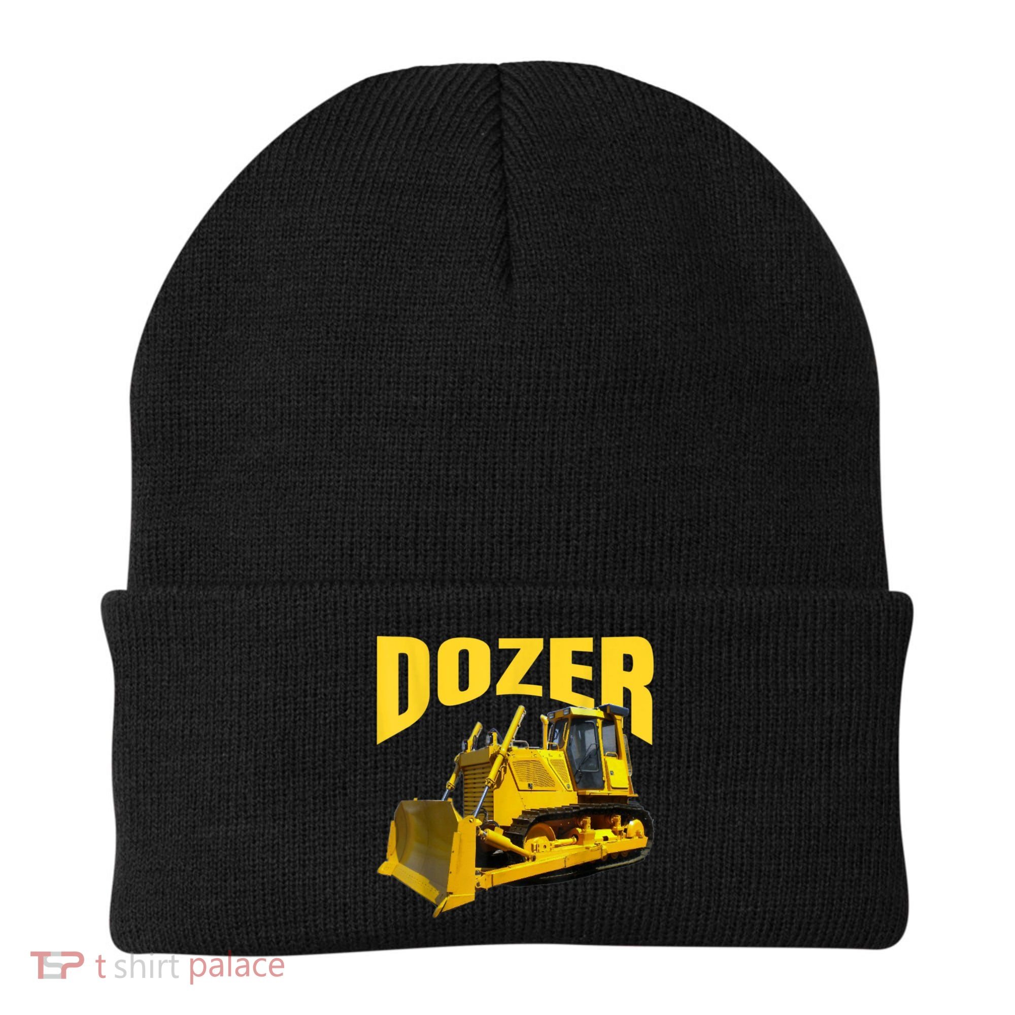 Fun Heavy Equipment Bulldozer For 'S And Adults Beanie