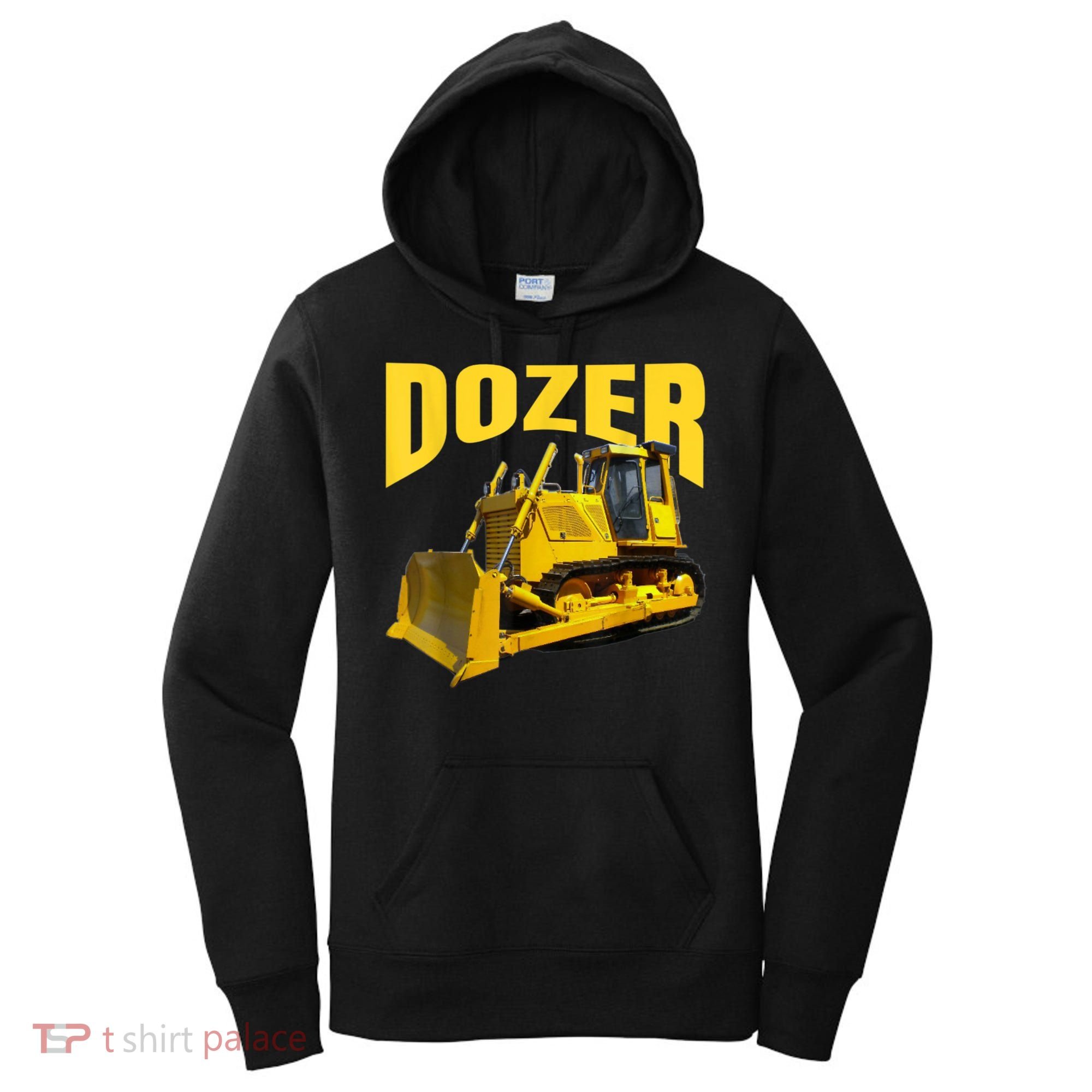 Fun Heavy Equipment Bulldozer For 'S And Adults Women's Hoodie