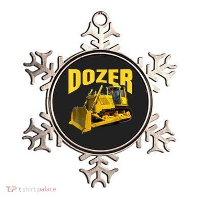 Fun Heavy Equipment Bulldozer For 'S And Adults Ornament