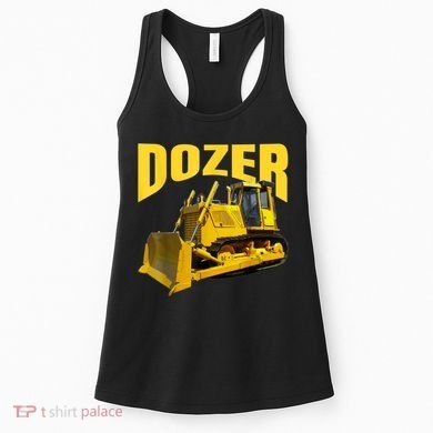 Fun Heavy Equipment Bulldozer For 'S And Adults Women's Tank Top