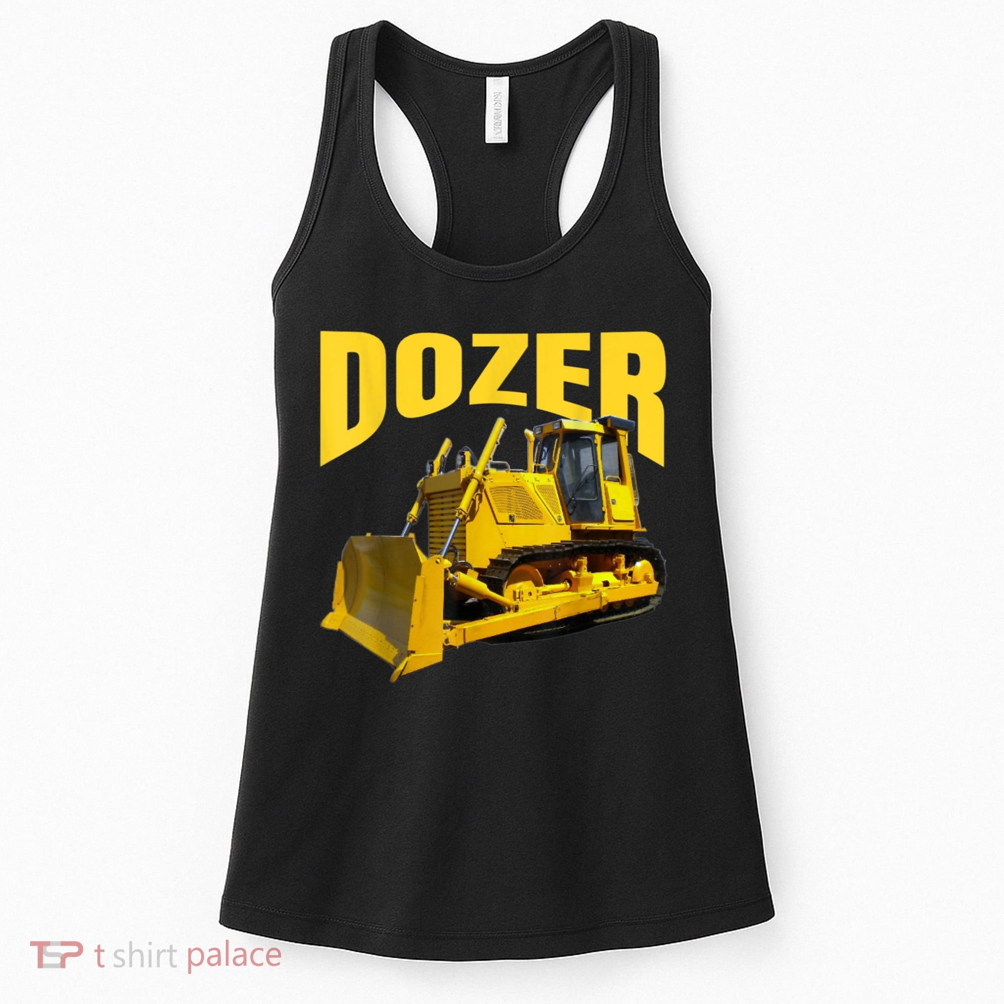 Fun Heavy Equipment Bulldozer For 'S And Adults Women's Tank Top