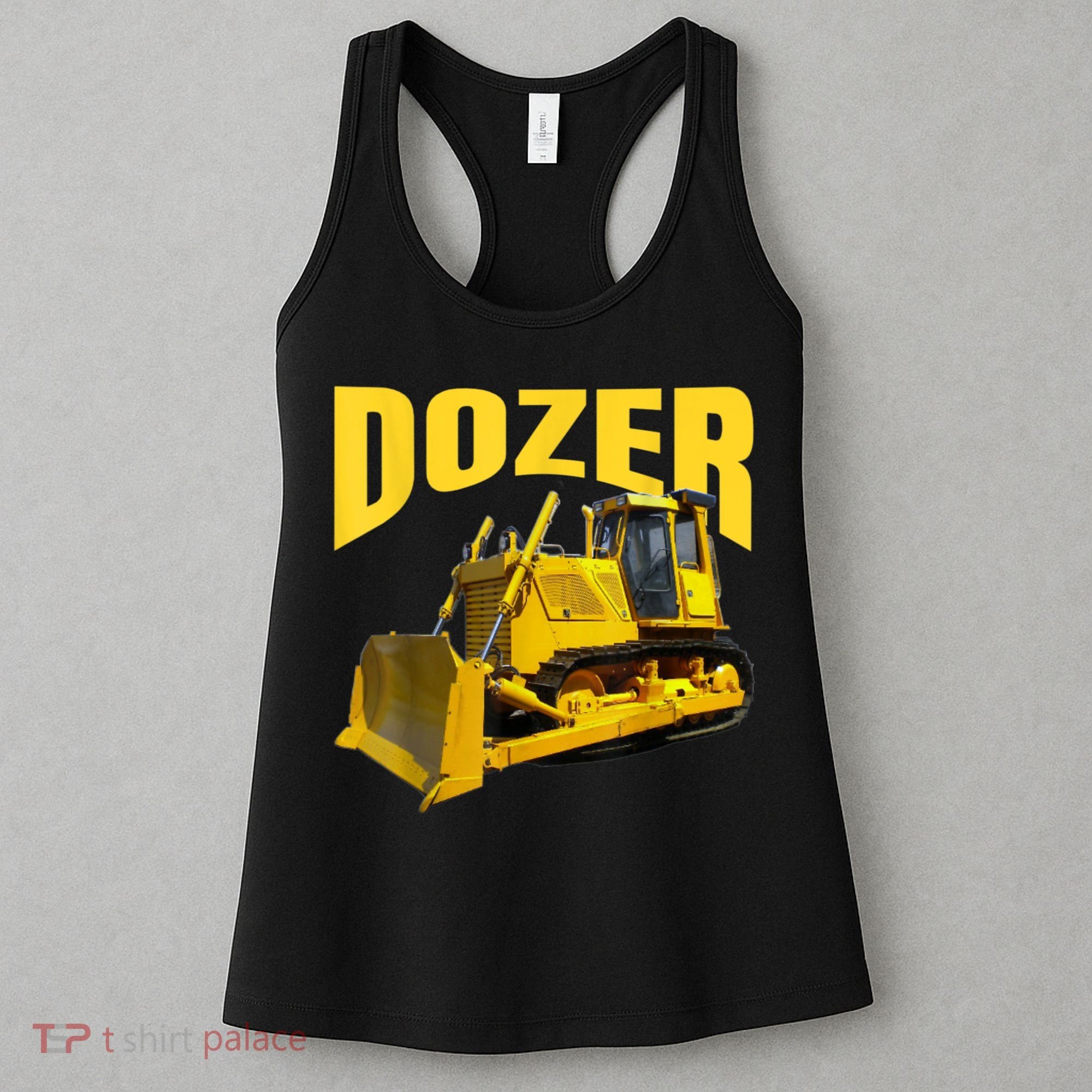 Fun Heavy Equipment Bulldozer For 'S And Adults Women's Tank Top