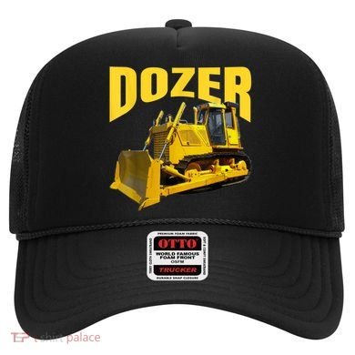 Fun Heavy Equipment Bulldozer For 'S And Adults Hat