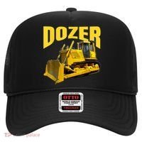 Fun Heavy Equipment Bulldozer For 'S And Adults Hat thumb 0