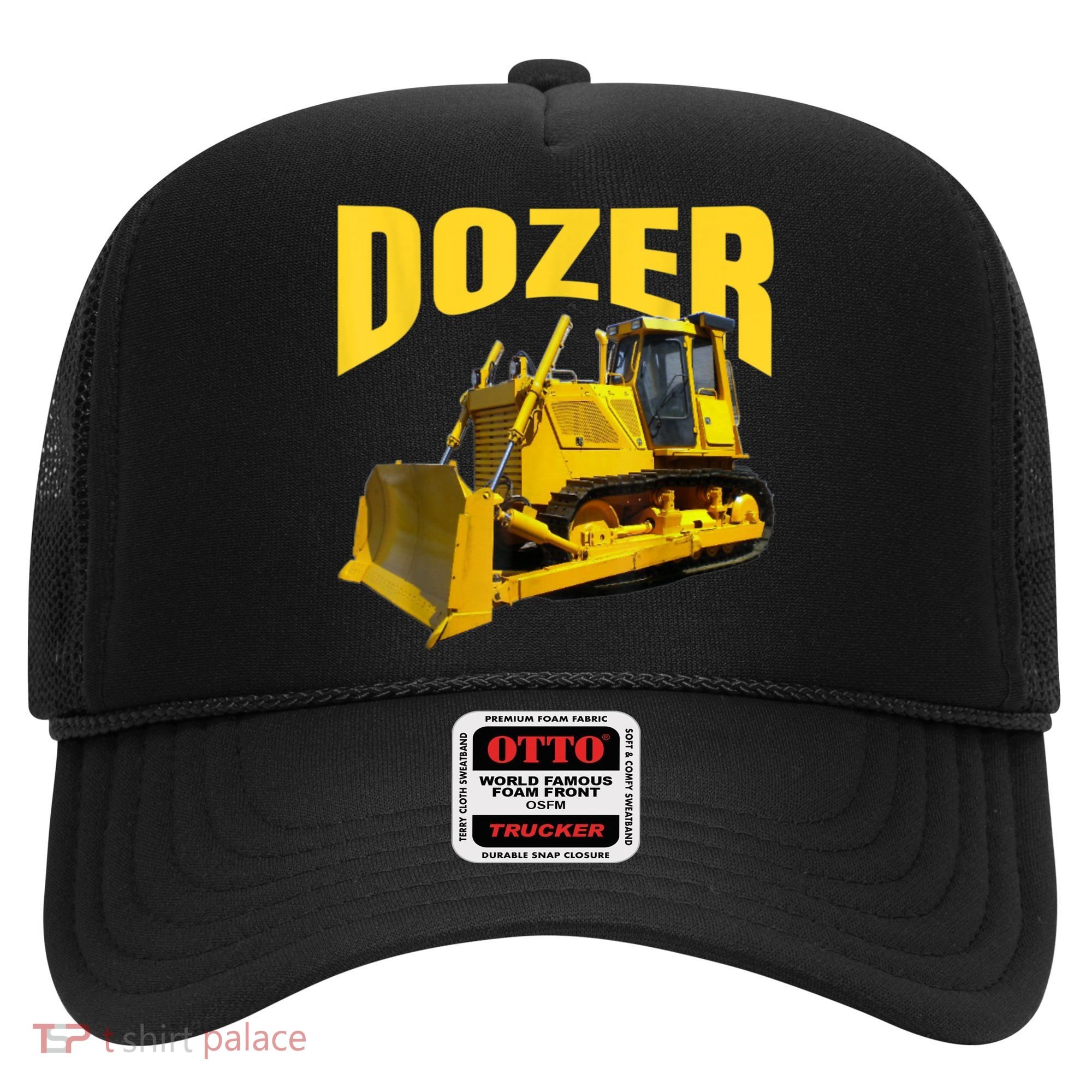 Fun Heavy Equipment Bulldozer For 'S And Adults Hat