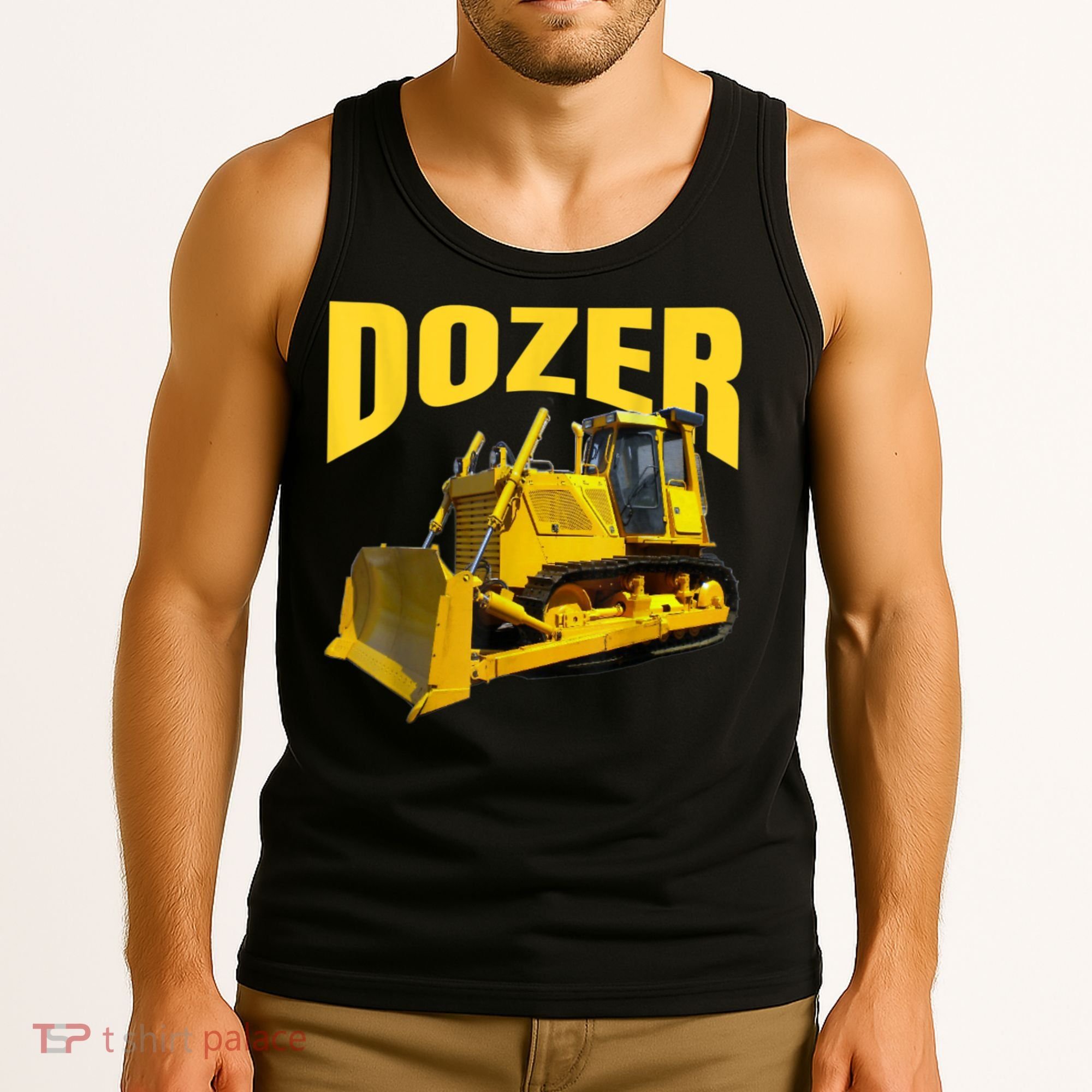 Fun Heavy Equipment Bulldozer For 'S And Adults Tank Top