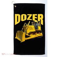 Fun Heavy Equipment Bulldozer For 'S And Adults Golf Towel thumb 0