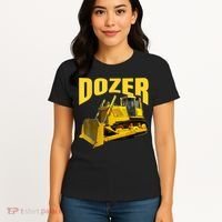 Fun Heavy Equipment Bulldozer For 'S And Adults Women's T-Shirt thumb 4