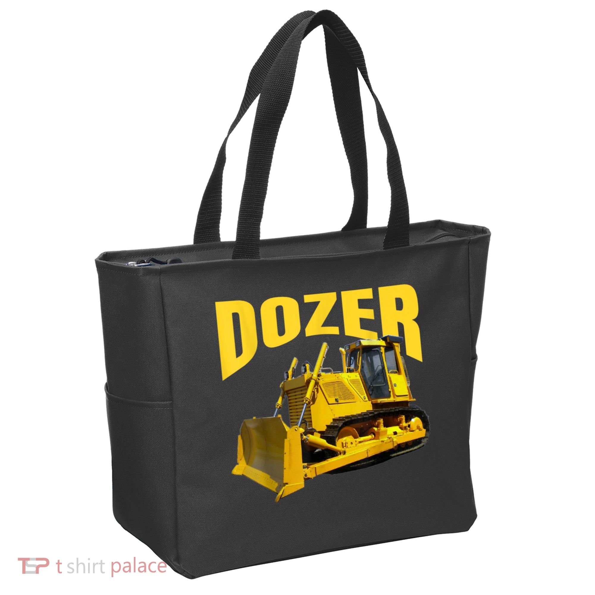 Fun Heavy Equipment Bulldozer For 'S And Adults Tote Bag