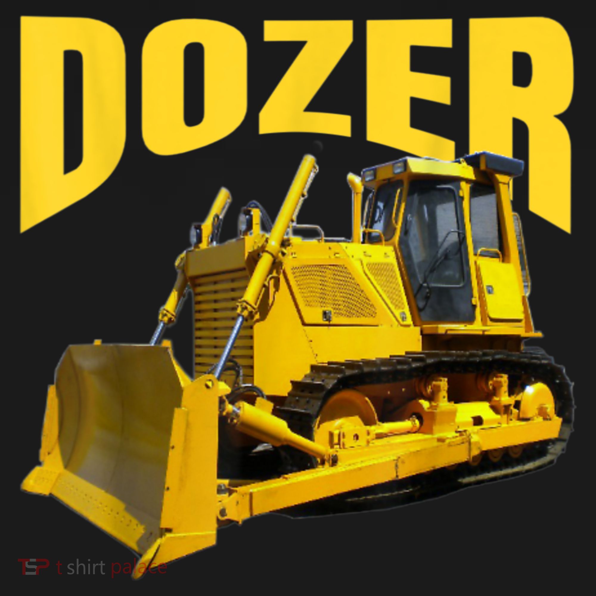 Fun Heavy Equipment Bulldozer For 'S And Adults Tote Bag