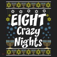 Funny Hanukkah Eight Crazy Nights Jewish Tumbler thumb 3