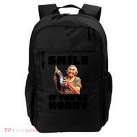 Funny Horny Eggplant Old Lady Inappropriate Embarrassing Backpack thumb 0