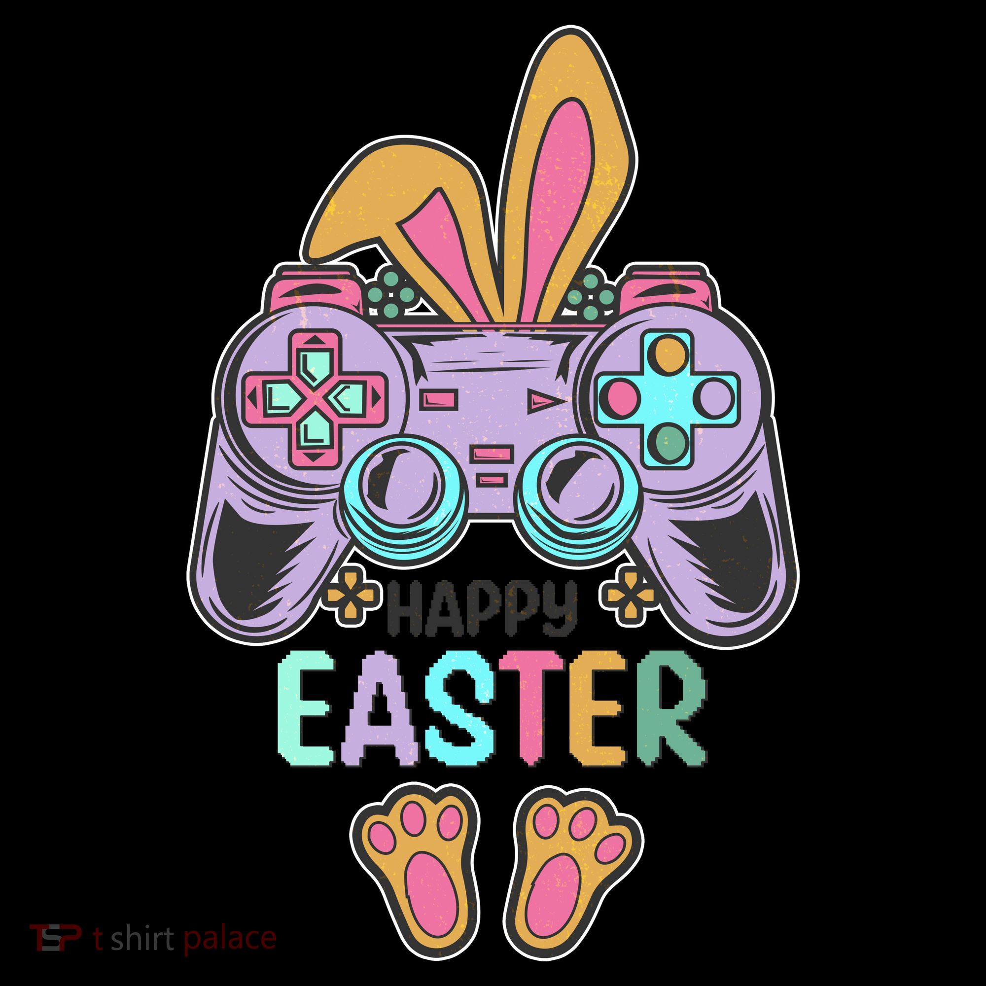 Funny Happy Easter Gamer Bunny Rabbit Controller Coffee Mug