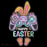 Funny Happy Easter Gamer Bunny Rabbit Controller Visor thumb 3