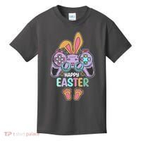 Funny Happy Easter Gamer Bunny Rabbit Controller Kids T-Shirt thumb 0