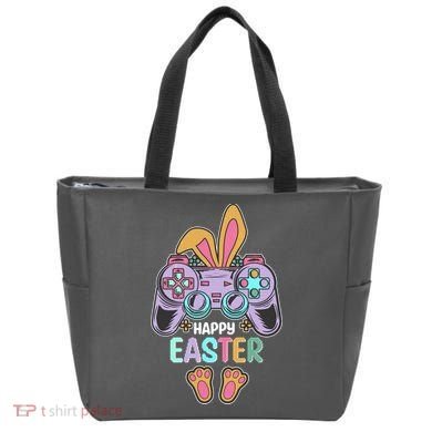 Funny Happy Easter Gamer Bunny Rabbit Controller Bag