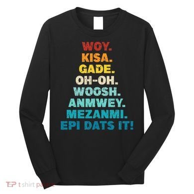 Funny Haiti Long Sleeve Shirt
