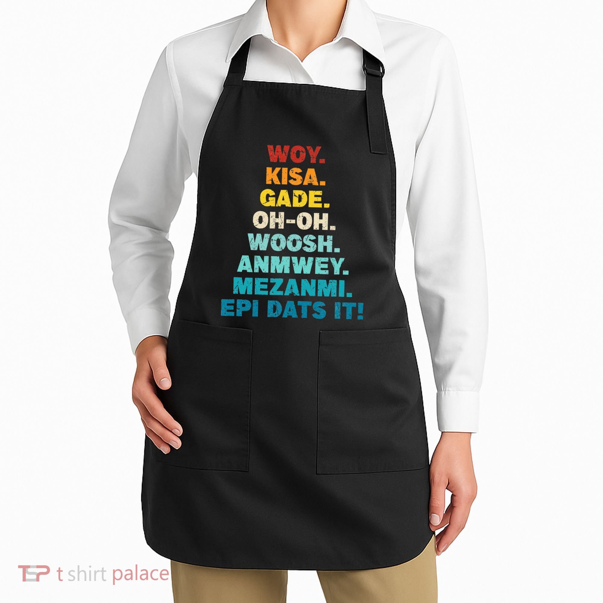 Funny Haiti Apron