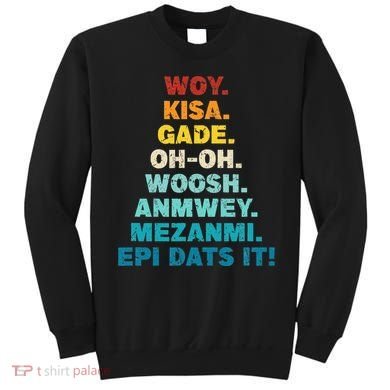 Funny Haiti Sweatshirt