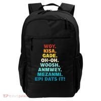 Funny Haiti Backpack thumb 0