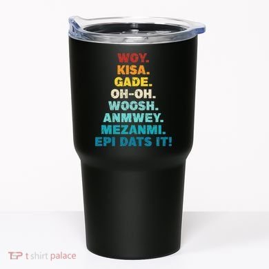 Funny Haiti Tumbler