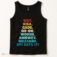 Funny Haiti Tank Top thumb 2