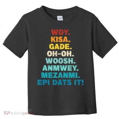 Funny Haiti Toddler T-Shirt