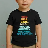 Funny Haiti Toddler T-Shirt thumb 2