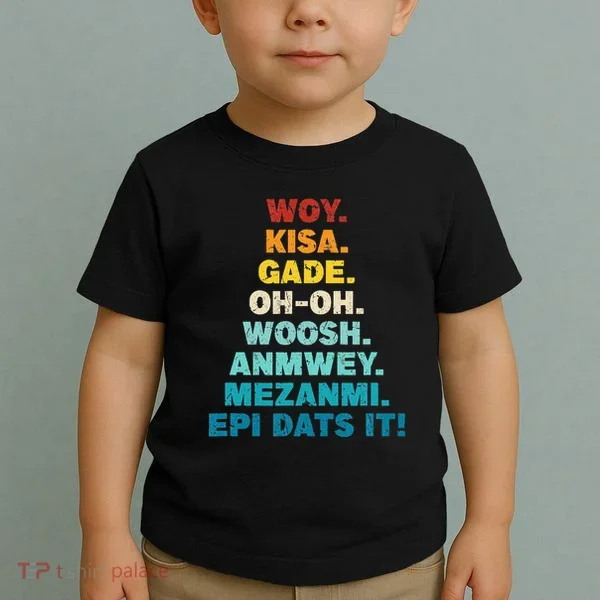 Funny Haiti Toddler T-Shirt