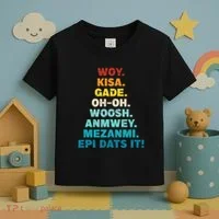 Funny Haiti Toddler T-Shirt thumb 3