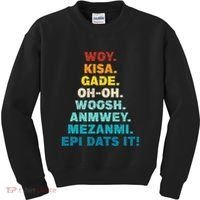 Funny Haiti Kids Sweatshirt thumb 0