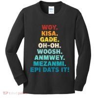 Funny Haiti Kids Long Sleeve Shirt thumb 0
