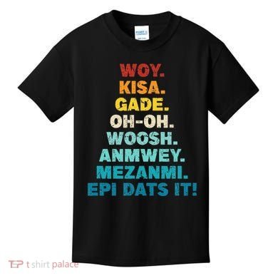 Funny Haiti Kids T-Shirt